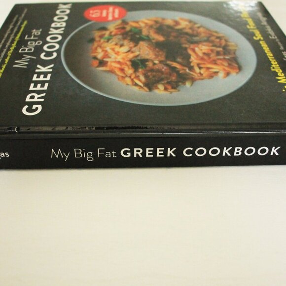 My Big Fat Greek Cookbook Christos Sourligas Hardcover Book 2019 - Picture 3 of 5